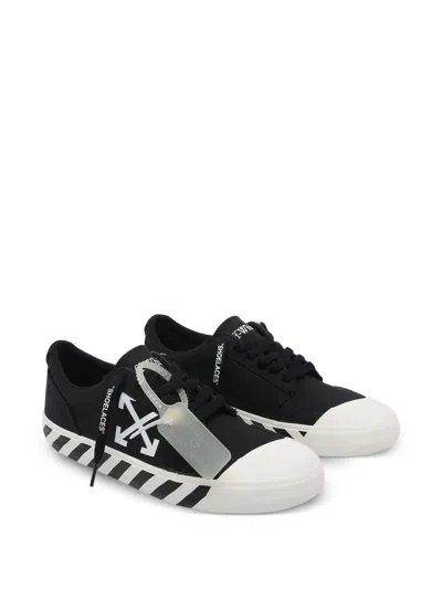 Off-white Stylish Sneaker With Unique Undercut Design In Black