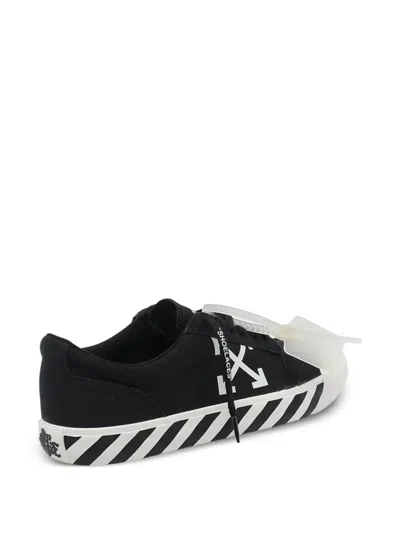 Off-white Stylish Sneaker With Unique Undercut Design In Black