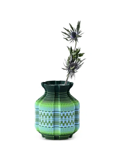Wontek Ancient Aliens Geometric-pattern Vase In Multi