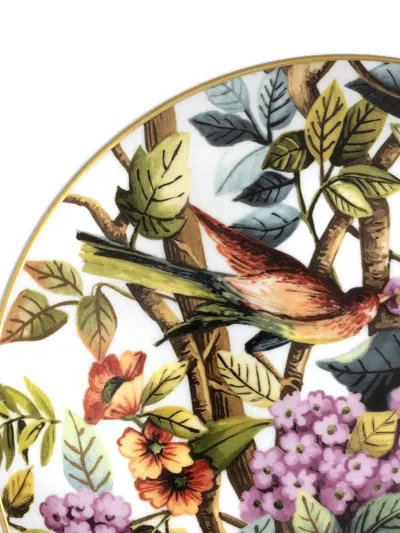 Simone Guidarelli Home Jungle Floral-pattern Plate In Multi
