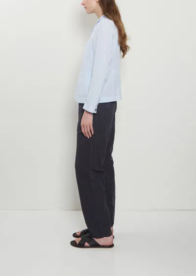 Bergfabel Caryl Cotton-linen Jacket In Blue