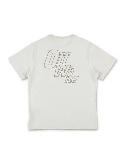 Off-white Arrow Cargo Tee In White