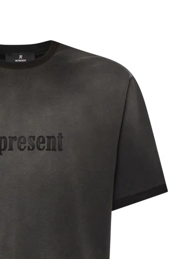 Represent Ringer T-shirt In Gray
