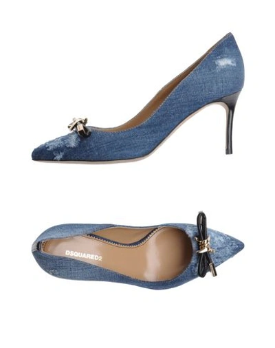 Shop Dsquared2 Pumps In Blue