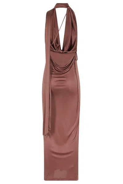Amazuìn Vivienne Satin In Brown
