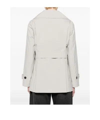 Save The Duck Beige Sofi Double-breasted Trench Coat In Multi