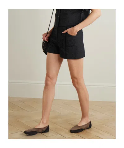 Veronica Beard Fabian Shorts In Black