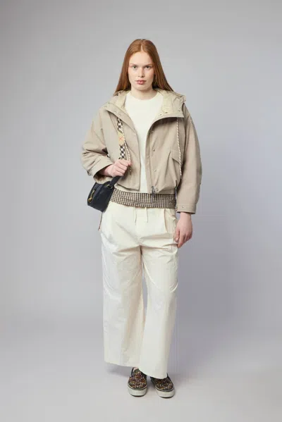 Moncler Eucalyptus Jacket In Neutral