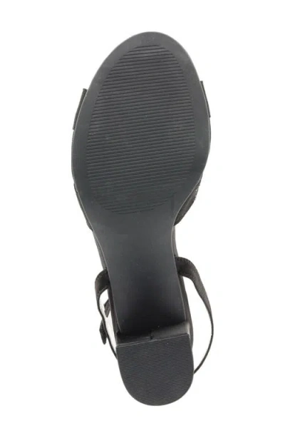 David Tate Cocktail Ankle Strap Sandal In Black