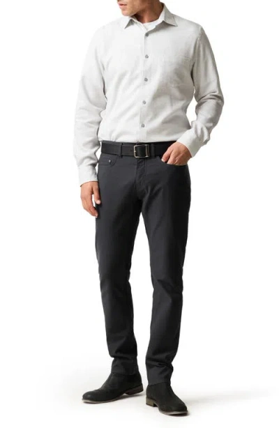 Rodd & Gunn Airtex Slim Fit Cotton Button-up Shirt In Purple