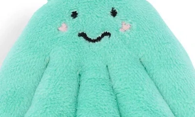 Leith Stuffed Shell Bag Charm In White