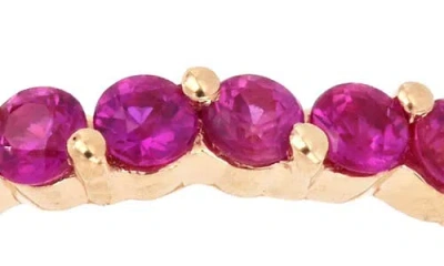 Bony Levy El Mar Ruby Stacking Ring In Multi