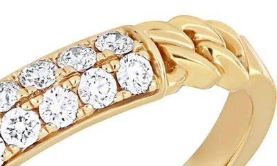 Bony Levy Varda 18k Yellow Gold Diamond Stackable Ring In Gold