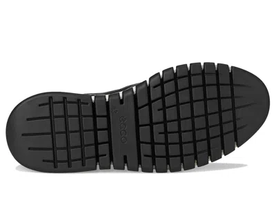 Ecco Gruuv Studio Wingtip Sneaker In Black