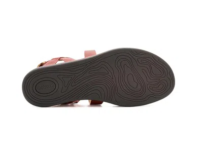 Aetrex Piper Adjustable Quarter Strap Sandals In Multi
