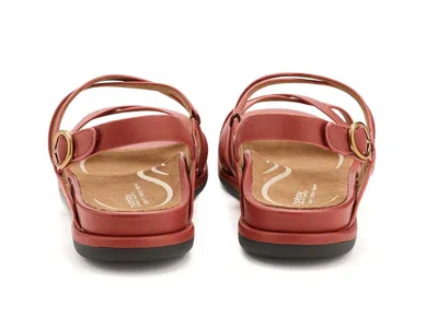 Aetrex Piper Adjustable Quarter Strap Sandals In Multi