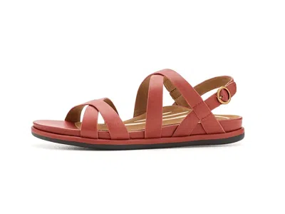 Aetrex Piper Adjustable Quarter Strap Sandals In Multi