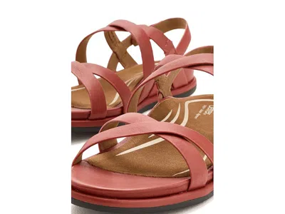 Aetrex Piper Adjustable Quarter Strap Sandals In Multi