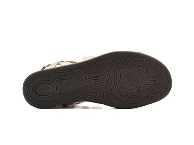 Aetrex Piper Adjustable Quarter Strap Sandals In Multi