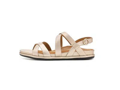Aetrex Piper Adjustable Quarter Strap Sandals In Multi