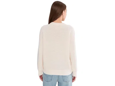 Pact Shoreline Pullover Sweater In White