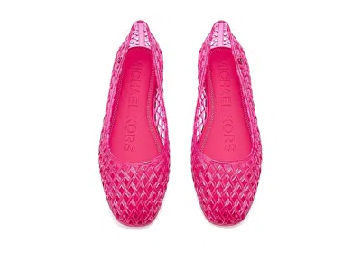 Michael Michael Kors Pixie Jelly Ballet In Pink