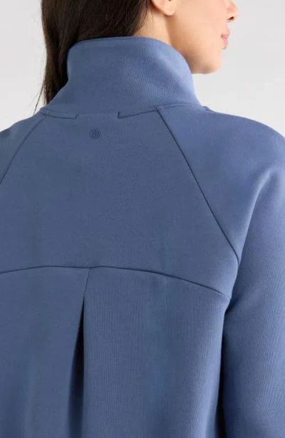 Zella Sporty Half-zip Pullover In Blue