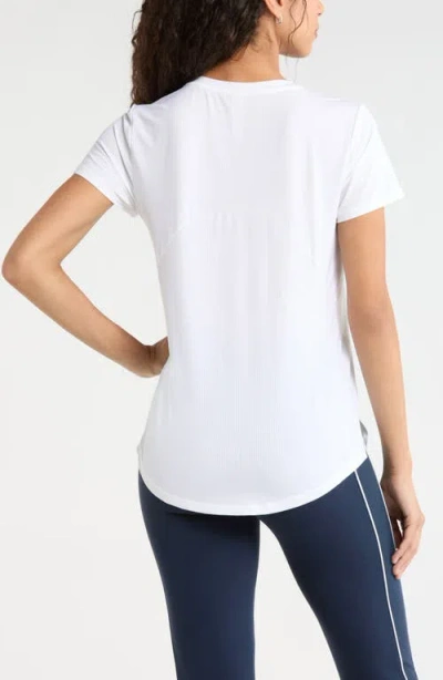 Zella Equilibrium Cocoon T-shirt In White
