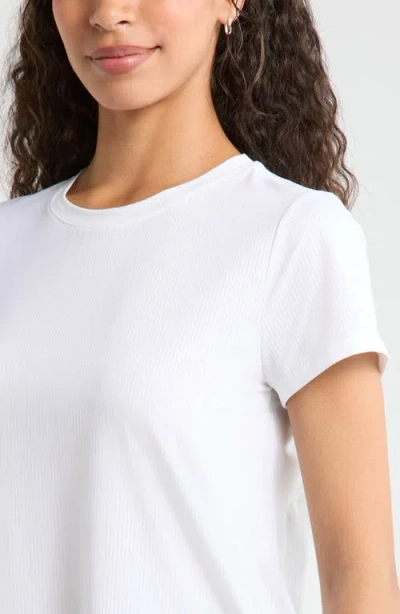 Zella Equilibrium Cocoon T-shirt In White