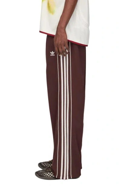Adidas Originals Adidas X Wales Bonner Regular Fit Stripe Track Pants In Brown