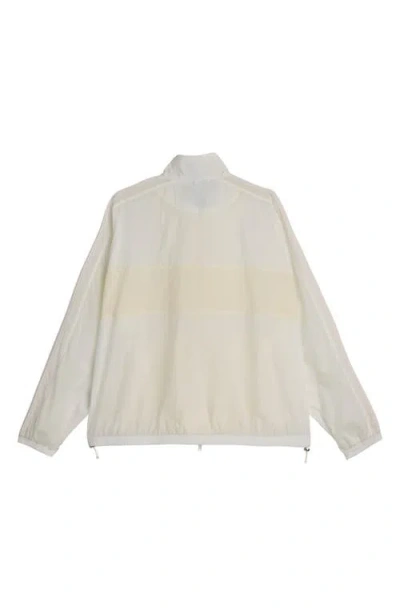 Adidas Originals Adidas X Wales Bonner Soft Block Track Jacket In Neutral