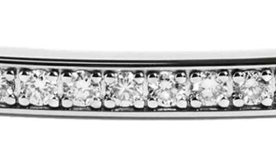 Monica Vinader Essential Lab Grown Diamond Bangle In Silver