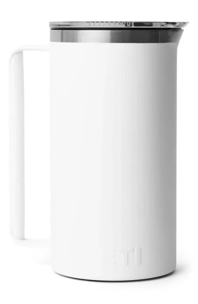 Yeti Rambler 64-ounce Pitcher In White