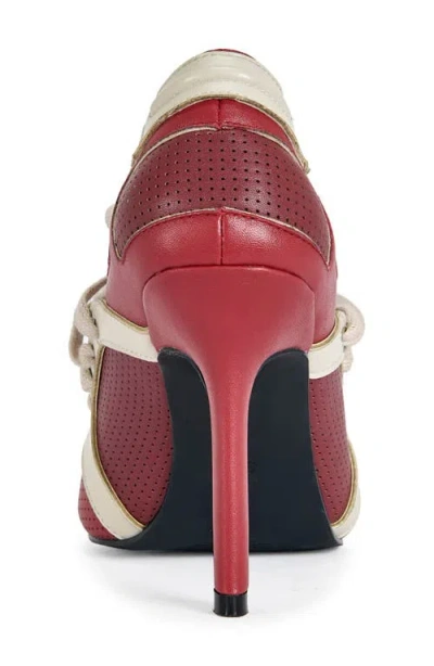 Azalea Wang Firestring Pointed Toe Pump In Multi
