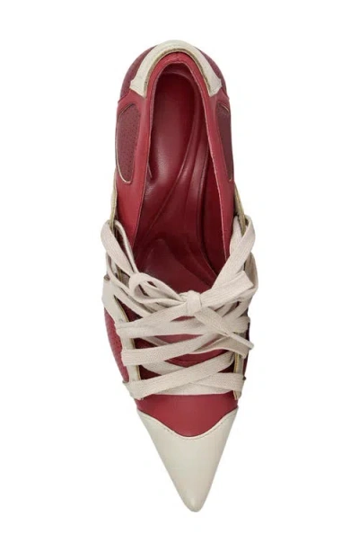 Azalea Wang Firestring Pointed Toe Pump In Multi