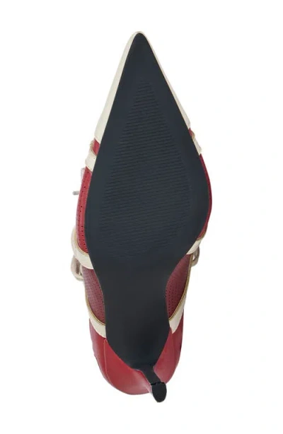 Azalea Wang Firestring Pointed Toe Pump In Multi