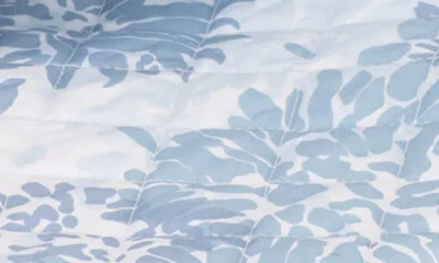 Matouk Chrysanthemum Quilt In Blue