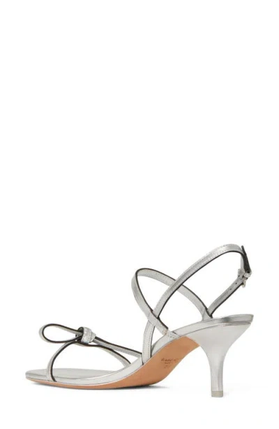 Kate Spade New York Loop Slingback Sandal In Silver