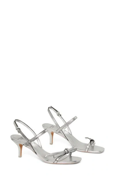 Kate Spade New York Loop Slingback Sandal In Silver