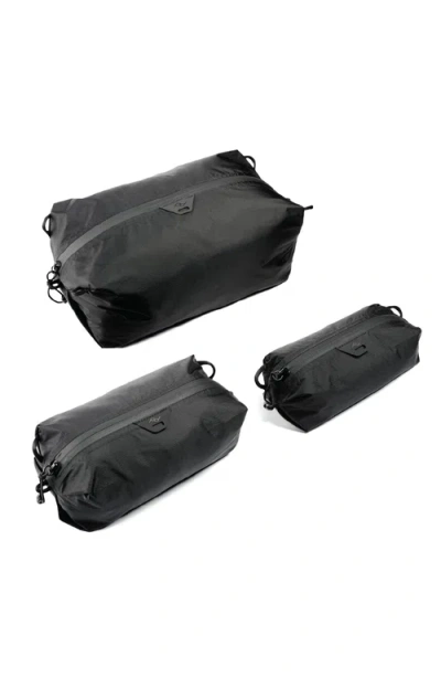 Peak Design Ultralight Packing Cube Bundle In Black