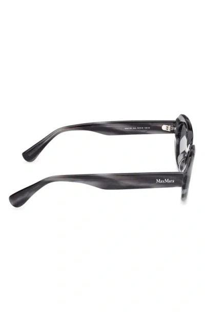 Max Mara 53mm Oval Sunglasses In Multi
