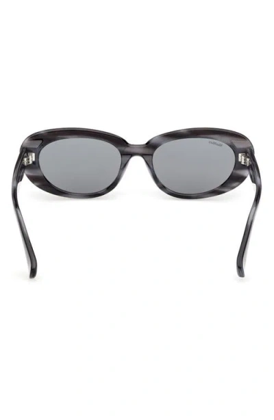 Max Mara 53mm Oval Sunglasses In Multi