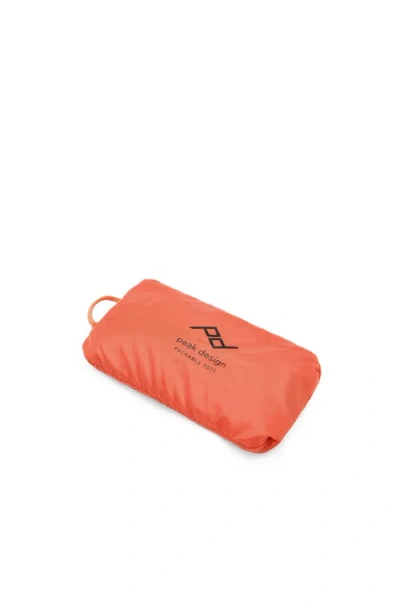 Peak Design Packable Tote In Orange