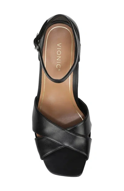 Vionic Charmaine Sandal In Black
