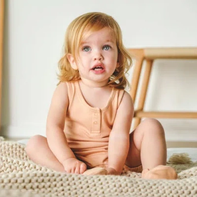 Goumikids Quick Change Romper In Neutral