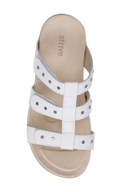 Strive Biarritz Sandal In White