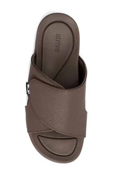 Strive Dune Waterproof Sandal In Brown