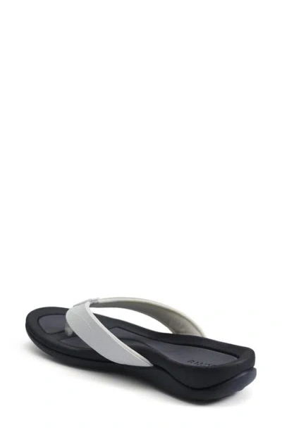 Strive Wave Waterproof Flip Flop In Gray