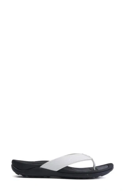 Strive Wave Waterproof Flip Flop In Gray