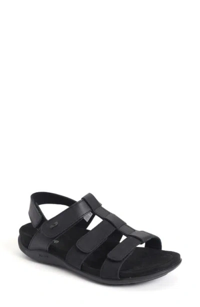 Strive Cassis Cage Sandal In Black